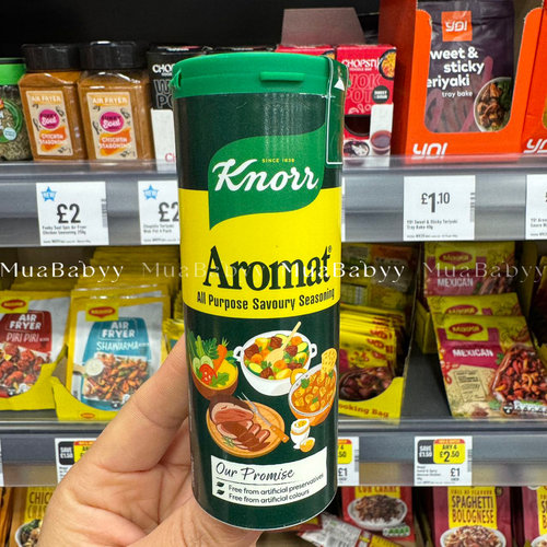 现货 英国Knorr Aromat All Purpose Seasoning通用家乐调味料90g