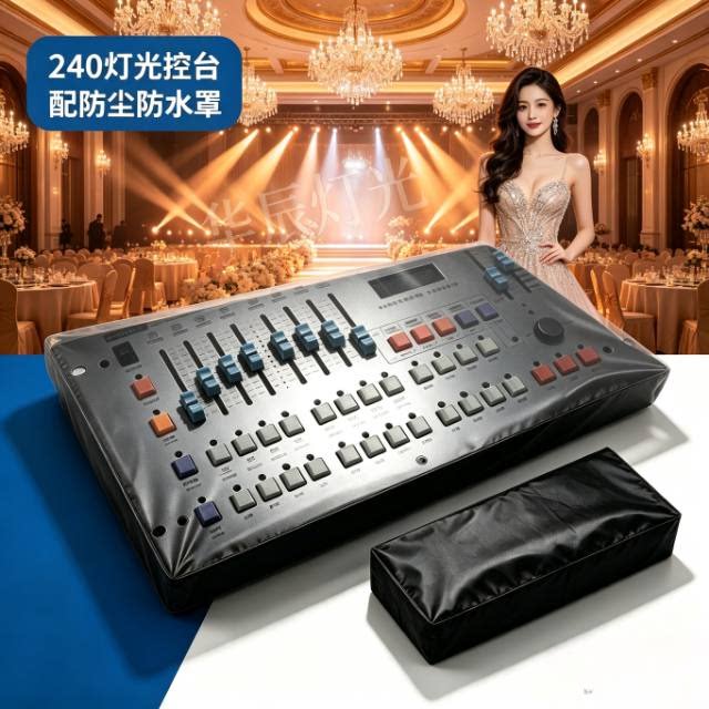 配防尘防水罩 升级版240 婚庆婚礼堂宴会厅直播间影视灯光KTV控台