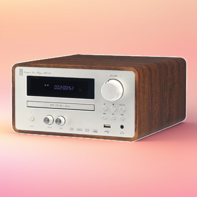 丹麦CD播放机高音质发烧级HIFI功放一体机排练通电线圈蘑菇类系