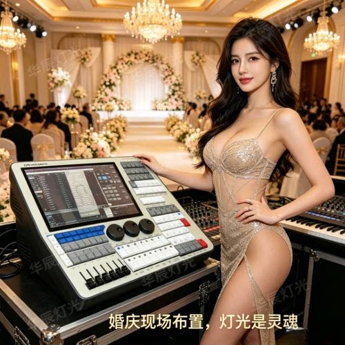 舞台灯光 老虎触摸掌上控台 便携式触摸老虎 婚庆直播间影视 控台