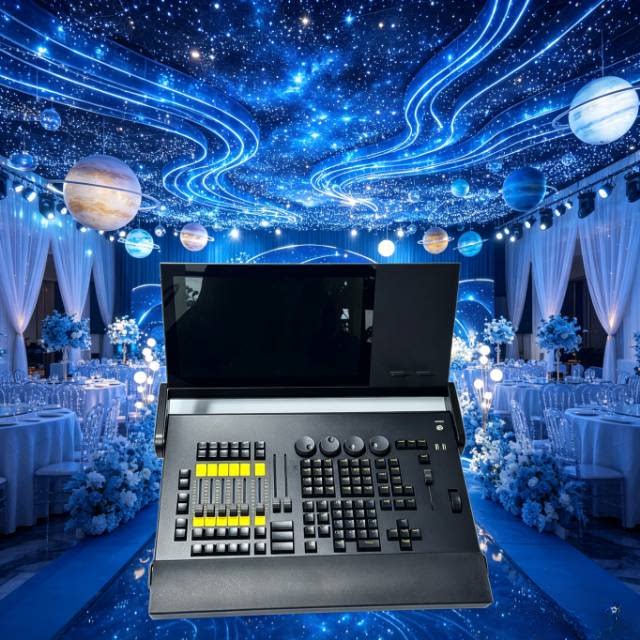 单屏黑马MA2控台 DMX512命令翼 婚庆酒吧清吧宴会婚庆 灯光调光台