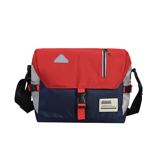 日系潮斜挎包男女士ins街头潮流单肩包运动休闲大学生邮差包死飞