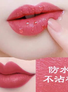不沾杯不掉色口红防水定妆