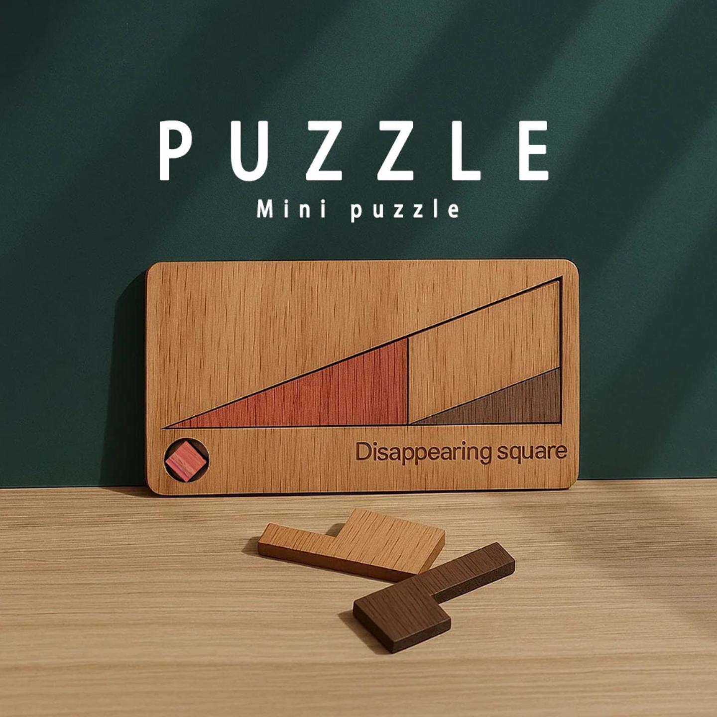 木制儿童益智拼图解谜玩具