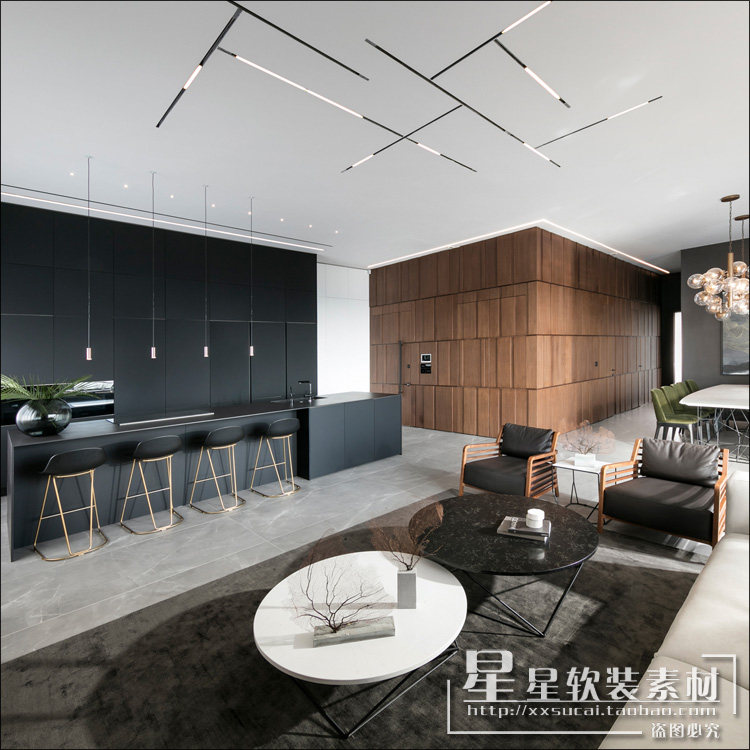 星星软装-国外设计师erez hyatt 室内意大利极简风设计作品案例