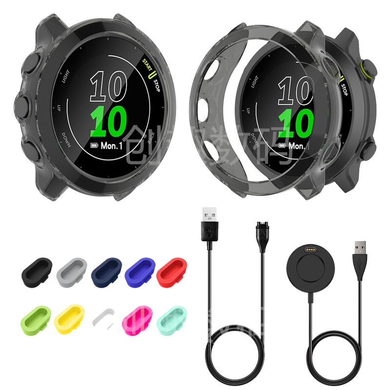 Garmin充电防尘塞tpu保护手表