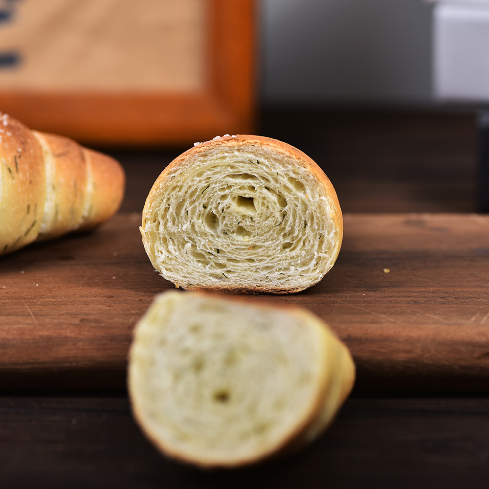 厨男小栈莳萝柠檬盐面包手作面包