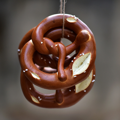 德式碱水面包代餐早餐饱腹茶点