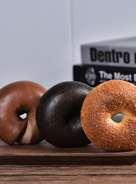 厨男小栈乳酪夹心贝果面包现做现发健康零食营养早餐下午茶代餐包