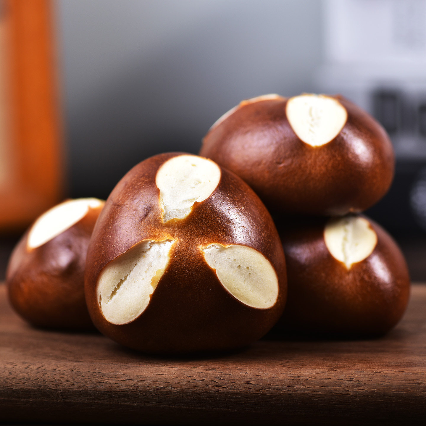 奶香原味碱水球芝士肉松土豆泥碱水球鸡枞菌碱水棍碱水面包