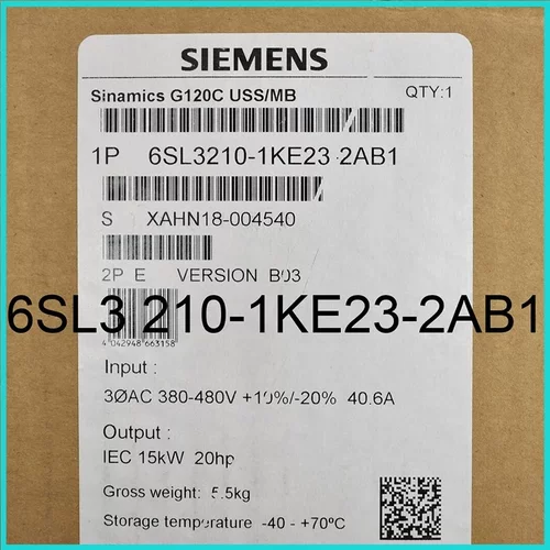 6SL3210-1KE23-2AB1 变频器模块 G120C USS/MB 工控单元议价维修
