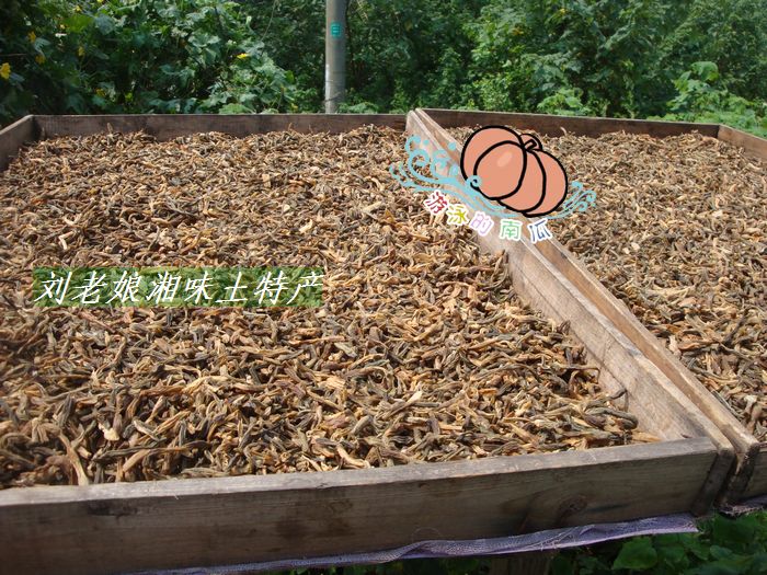 湖南邵阳特产纯手工农家自制 辣豆角干 辣豇豆干坛子杂菜豆角杂菜