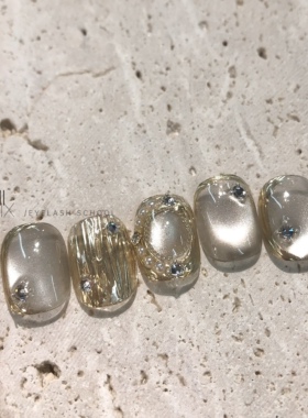 丝绸猫眼甲油胶samorri