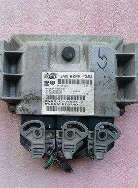 适用于雪铁龙C5发动机ECU启动电脑板IAW 6KPD.CMM原装拆车