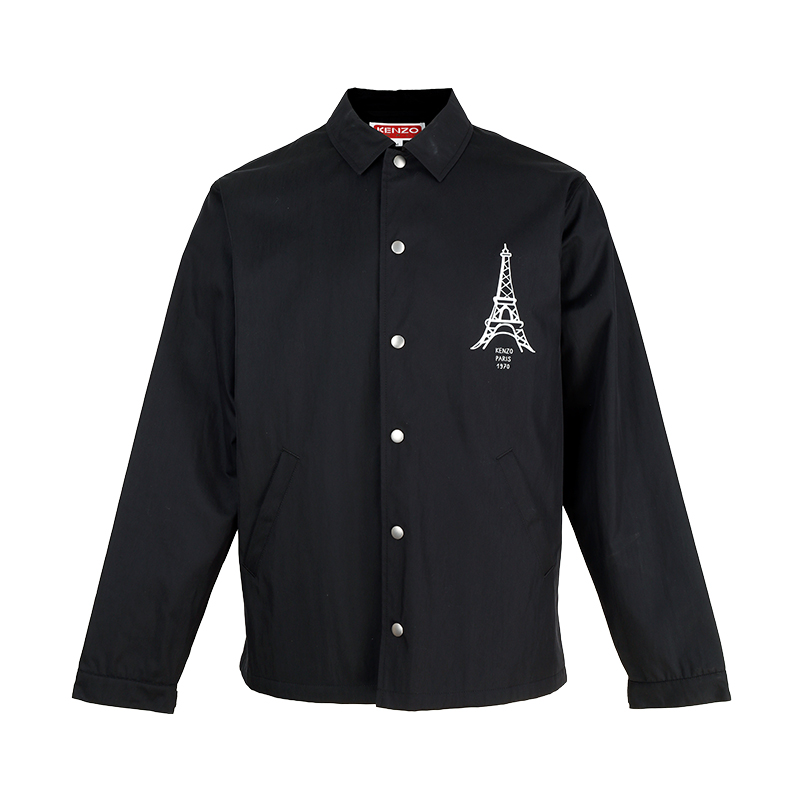 KENZO图案印花衬衫外套