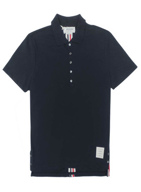 Thom Browne/TB 新款男士背部条纹装饰商务休闲短袖POLO衫MJP042A