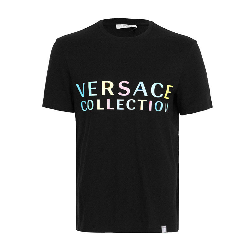 范思哲新款logo印花短袖t恤