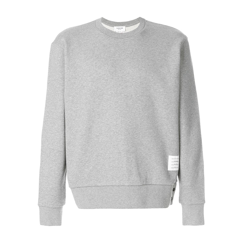 thombrowne男士灰色套头卫衣