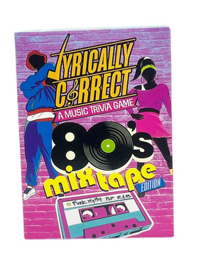 Lyrically Correct  成人游戏之夜和乐趣琐事朋友聚会音乐游戏卡