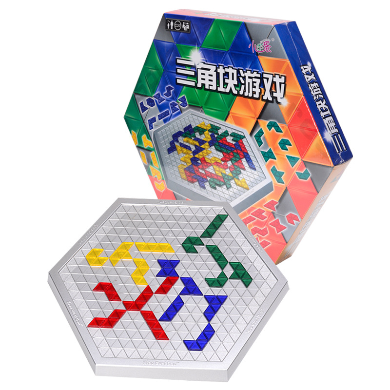 小乖蛋角斗士棋3人版方格游戏俄罗斯方块桌面游戏益智玩具