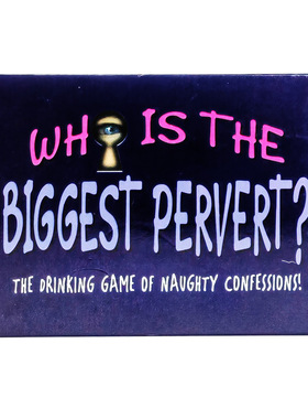 who is the biggest pervert ﻿全英文桌游聚会卡牌新款热销
