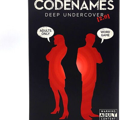英文游戏Codenames deep undercover行动代号卡片人类益智卡牌