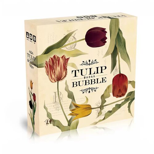 ［郁金香泡沫 ］Tulip Bubble 拍卖竞标 3-5人休闲聚会 桌游卡牌