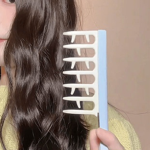 【靓妆】正版大齿鹿角卷发梳子蓬松高颅顶懒人定型神器女生便携式