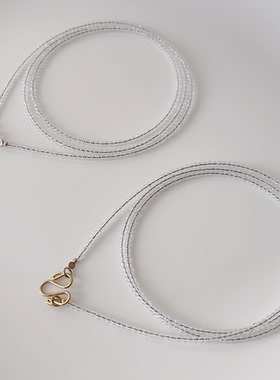 天然白水晶男女款佛牌链