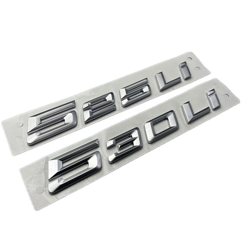 24-26款530LI车标后标525Li字标