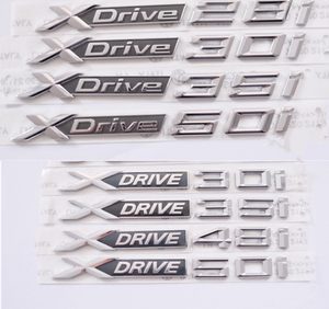 新老款宝马X1X2X3 X5 X4 X5 X6 XDRIVE 28I 30I 35I 50I门标侧标