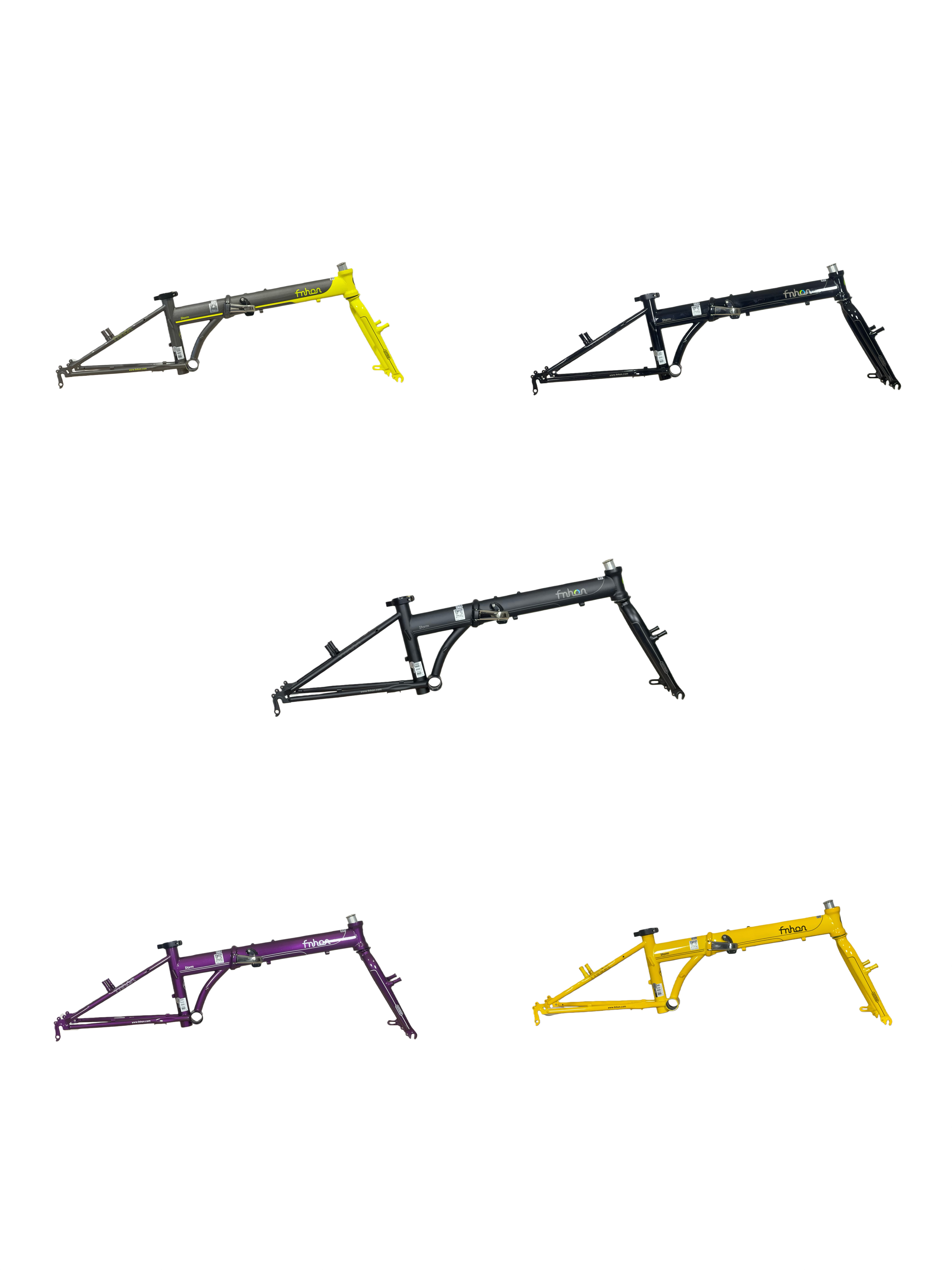 风行折叠车20寸KC2018风行铬钼钢折叠车架K架