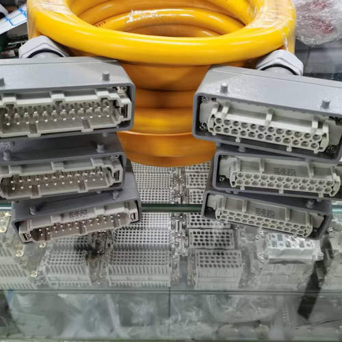 热流道温控箱/模具接插件24针连接线/3米/热流道重载连接器