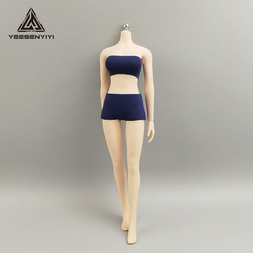 1/6运动套装女兵人抹胸背心短裤6分BJD衣服30CM可动素体手办娃衣