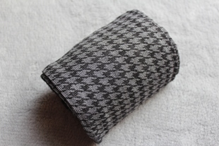 袜 别致连裤 复古黑灰色千鸟格 60D微透肉春秋款