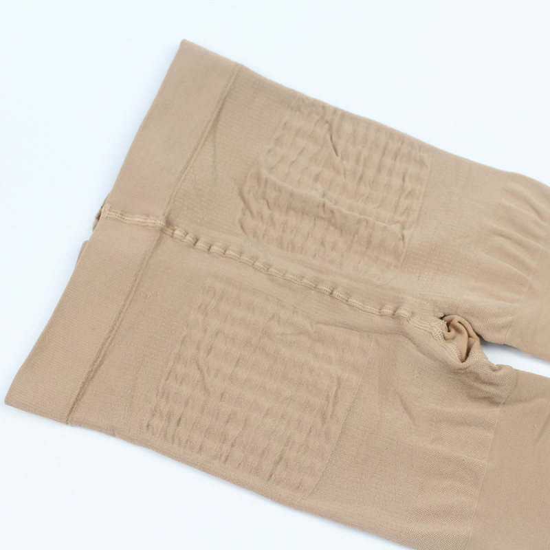 按摩裆肤色天鹅绒光腿袜120D连袜