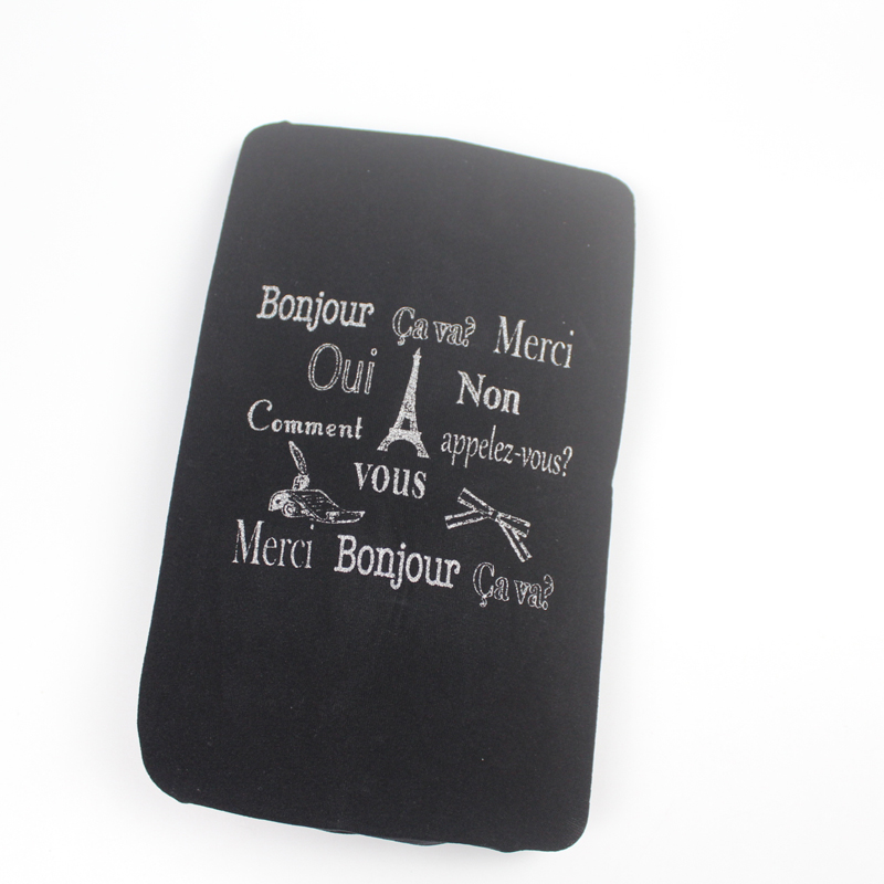 各色单腿印花萌系可爱连裤袜