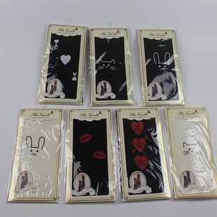 各种印花天鹅绒四季通用短袜 光滑不透丝袜