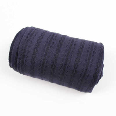 连裤袜藏青色镂空60D满分复古