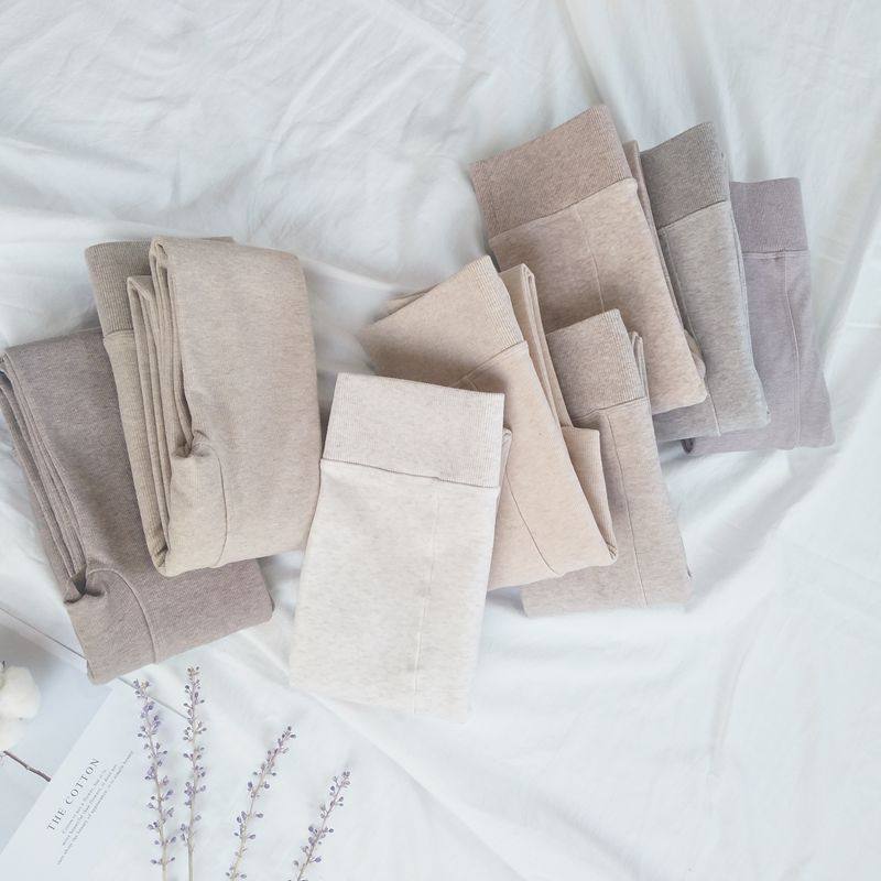 秋冬款加绒龙爪毛棉质竖条