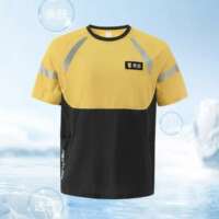 The new Meituan delivery work uniform polo shirt for summer short-sleeved, breathable, quick-drying, cool and sun-proof thumbnail 2
