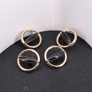 高档金属纽扣圆形滴油镂空扣子上衣毛衣扣裤 百搭衣服手缝扣 扣时尚