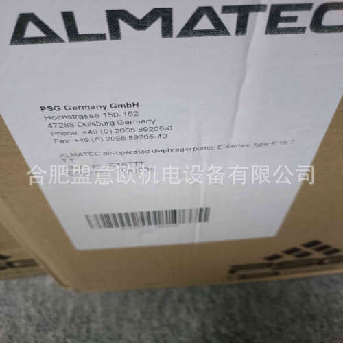 德国ALMATEC隔膜泵E15TTT