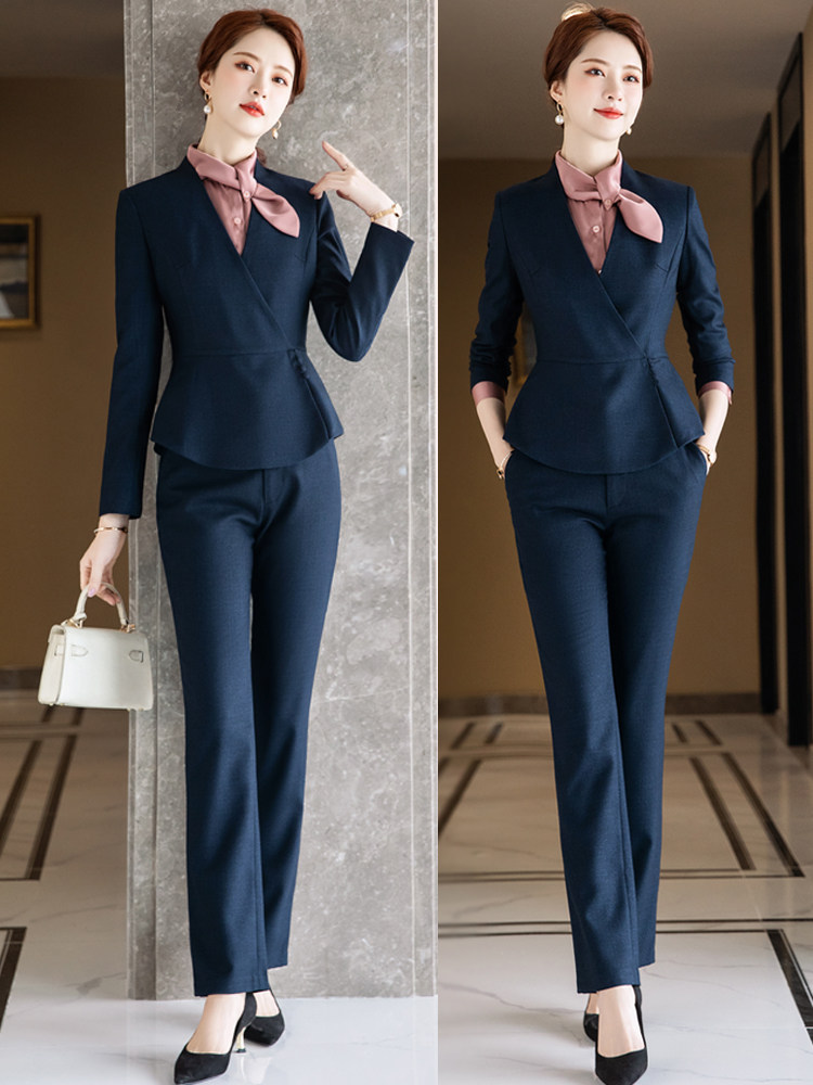 SUITS GODDESSES FAN TEMPERAMENT PROFESSIONAL WEAR WOMENS WEAR HOTEL FRONT DESK WORKWEAR BEAUTICIANS HOSPITAL JEWELRY STORE WORKWEAR