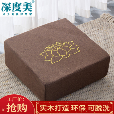 深度美跪拜垫好打理实木框架