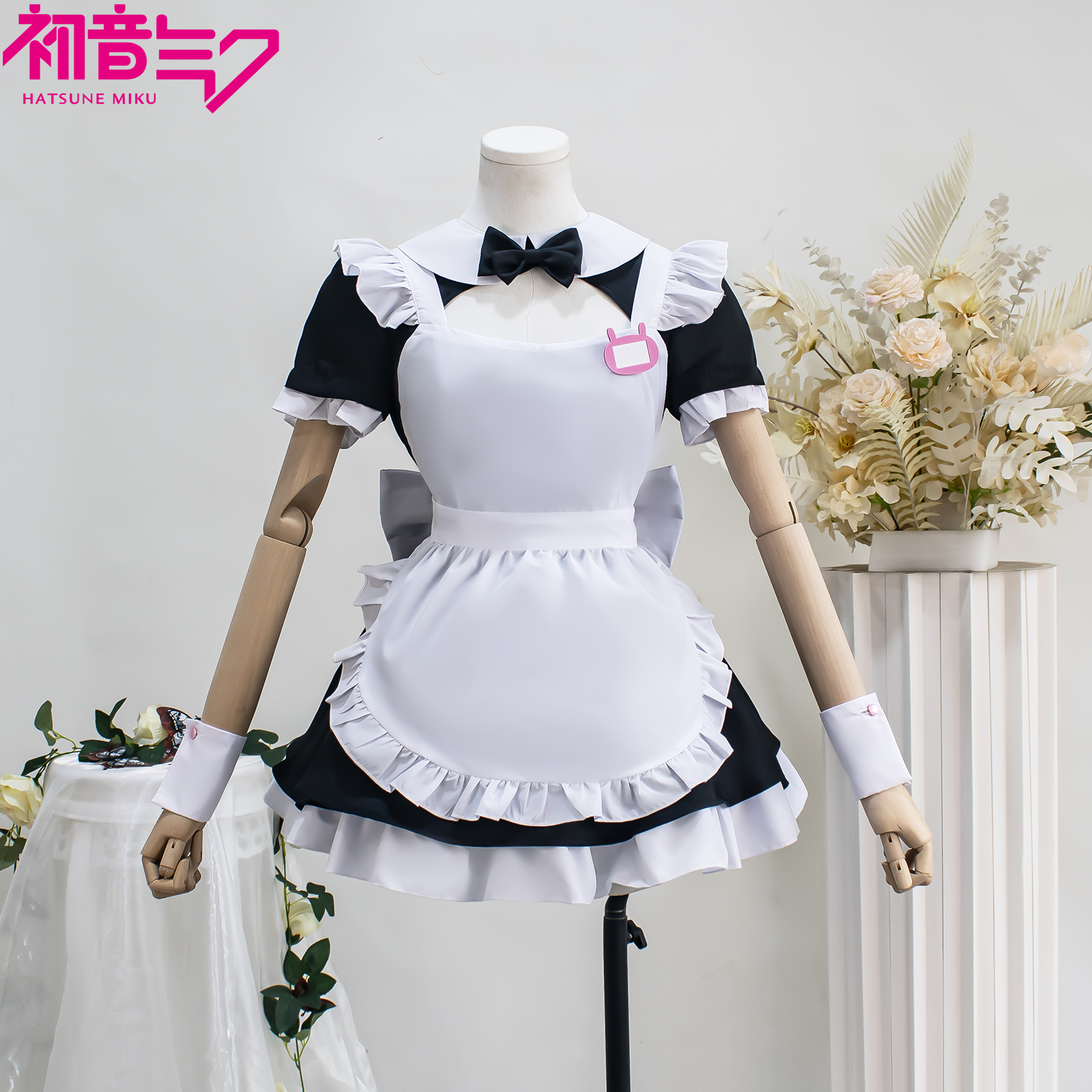 初音cos未来服兔子洞女仆装cosplay服装miku女装百搭日常女仆装