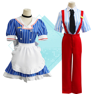 初音 催眠师cos服催眠术重音cosplay服装催眠师MV Teto 女仆全套