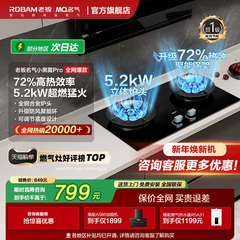 [以旧换新]名气小黑翼Pro天然气燃气灶台家用煤气灶老板出品6870B