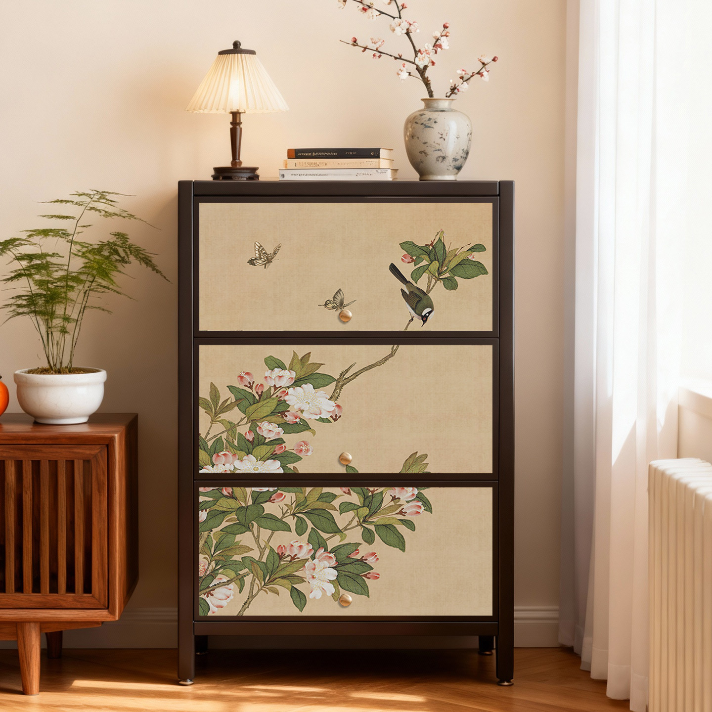 宋氏美学斗柜客厅边靠墙沙