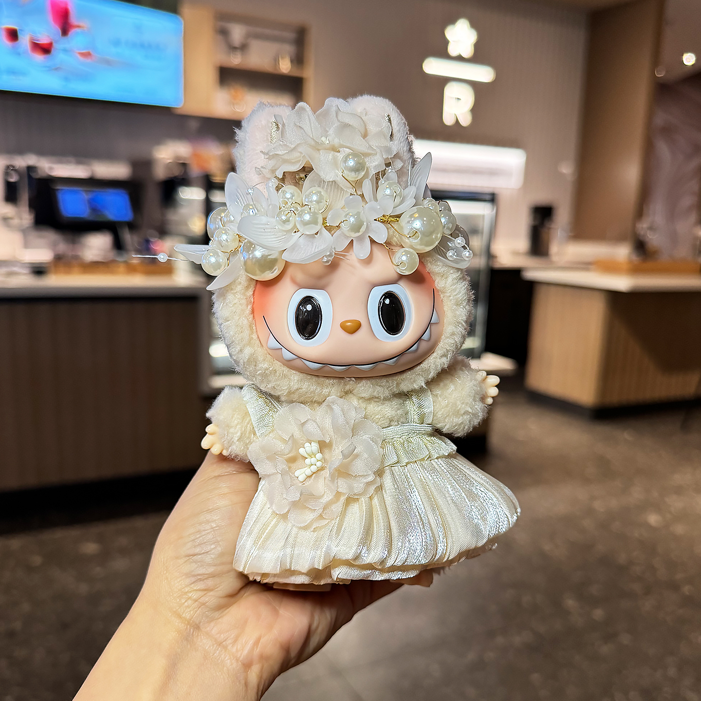 一二三代通用labubu拉布布娃衣